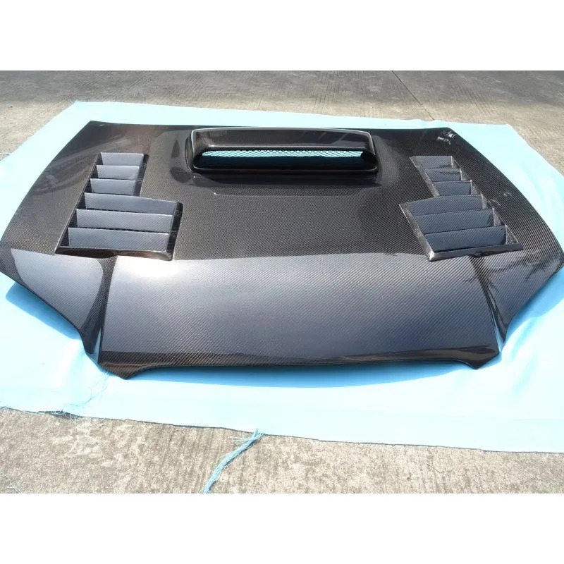2002-2004 Impreza 8th Carbon Fiber Hood New Condition with Included Clips Bonnet Cover for 2002-2004 Impreza 8th